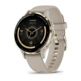 Garmin Venu 3S 41mm - Szürke/Arany