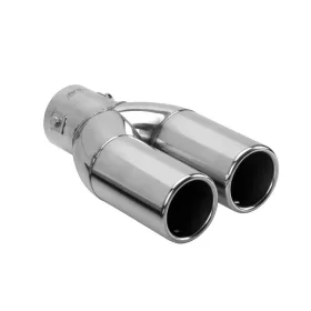   Lampa Kipufogóvég TS-77 Króm Dupla 37-60 MM 215 MM Hosszú