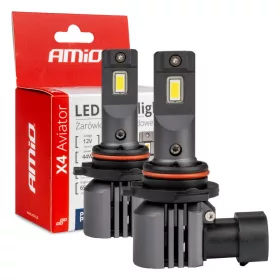 Amio, X4 Aviator, HB4/9006 Led Pár, 44W 6500k 12V