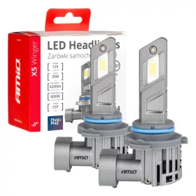 Amio Led Izzó X-5-ös Széria HB4 50W 6000K 12V 2db