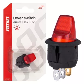 Amio 2 Állású Piros Kapcsoló 12V 20A