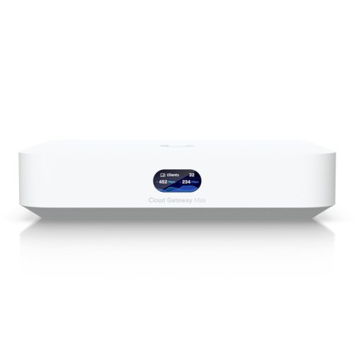 Ubiquiti UCG-MAX-EU | Gateway | 512 GB NVMe SSD, 4x 2.5G LAN, 1x 2.5G WAN