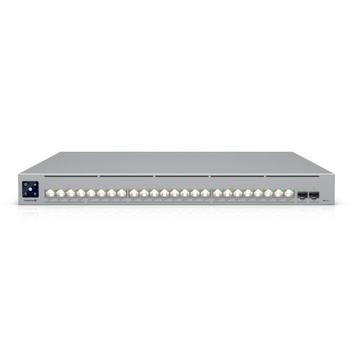 Ubiquiti ECS-24-PoE (1050W) | Switch | Etherlighting™, 8x 2.5 GbE RJ45, 16x 10 GbE RJ45, 2x SFP28, L3, PoE+++