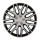 Versaco Dakar NC Silver/Black Dísztárcsa 15" Ezüst/Fekete