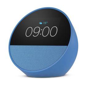 Amazon Echo Spot 2024 Blue | Smart Speaker | Alexa