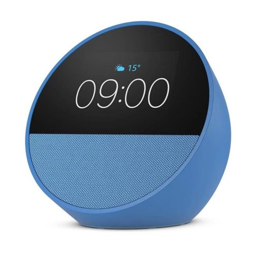 Amazon Echo Spot 2024 Blue | Smart Speaker | Alexa