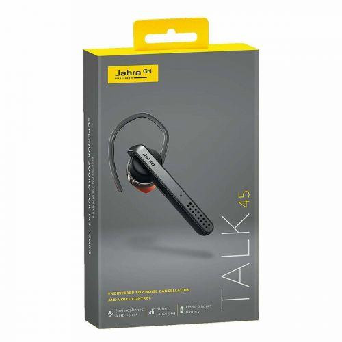 Jabra Talk 45 Bluetooth headset, fekete EU