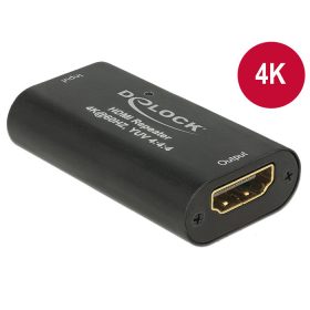 Delock 11462 Ismétlő HDMI 4K 60 Hz UHD 30 m