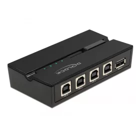   Delock USB 2.0 kapcsoló 4 személyi számítógép - 1 eszköz
