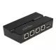 Delock USB 2.0 kapcsoló 4 személyi számítógép - 1 eszköz
