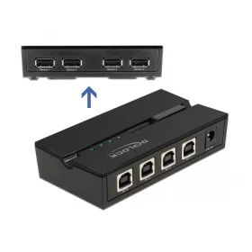   Delock USB 2.0 kapcsoló 4 személyi számítógép - 4 eszköz
