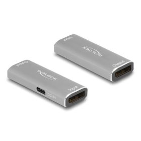 Delock DisplayPort 1.4 ismétlő 8K 30 Hz 20 m (11504)