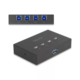   Delock USB 5 Gbps kapcsoló 4 személyi számítógép - 1 eszköz (11509)