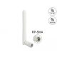 Delock WLAN 802.11 b/g/n antenna RP-SMA-dugó 2 dBi mindenirányú, dönthető csatlakozással (fehér) (12006)