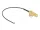 Delock Antenna kábel SMA 90  PCB anya válaszfali csatlakozóval apa I-PEX Inc., MHF  I-dugó 1.13 15 cm menethossz 15 mm