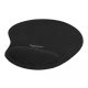 Delock Ergonómikus egérpad géles csuklótámasszal fekete 230 x 202 x 24 mm (12040)