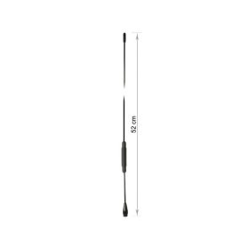   Delock TETRA BOS antenna 380 - 410 MHz 2,5 dBi 52,2 cm-es, csavaros  rögzítésű, irányítatlan Delock (12438)
