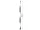 Delock TETRA antenna 450 - 470 MHz 5 dBi 36,6 cm-es csavaros, irányítatlan csavaros rögzítéssel (12445)