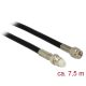 Delock Antenna Kábel FME Jack > SMA Plug RG-58 7.5 m