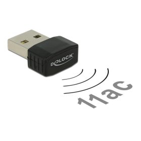   DELOCK LTE USB 2.0 WLAN kétsávos AC/A/B/G/N nano jeladó 433 mb/s
