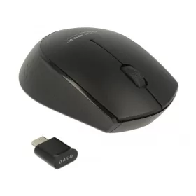   Delock 12526 vezeték nélküli optikai egér USB Type-C vevőegységgel