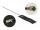 Delock LoRa Antenna 863-928 MHz, MHF  I csatlakozódugó, 1,68 dBi, 15 cm-es 1.13 FPC NYÁK-lap, fekete (12540)