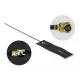Delock LoRa Antenna 863-928 MHz, MHF  I csatlakozódugó, 1,68 dBi, 15 cm-es 1.13 FPC NYÁK-lap, fekete (12540)
