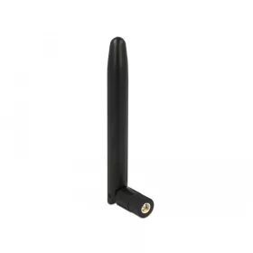   Delock LoRa 863-928 MHz Antenna SMA dugó 0,5 dBi irányított, csuklós csatlakozó, fekete (12542)
