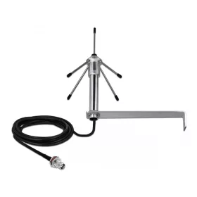   Delock LPWAN 868 MHz Antenna TNC-hüvely 3 dBi mindenirányban rögzíthető, csatlakozó kábellel RG-58 C (12564)