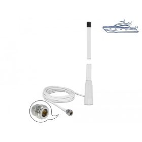  Delock WLAN 802.11 b/g/n Marina Antenna N anya 10 dBi 110,5 cm rögzített kötetlen irányú kapcsolódó (12576)