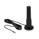 Delock LTE antenna SMA-dugó 3 - 5 dBi 12 cm irányítatlan, rögzített, mágneses talppal és csatlakozók (12586)