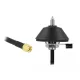 Delock Antenna talapzat M6 csatlakozó kábellel RG-58 C/U 3 m SMA dugóval fekete (12589)