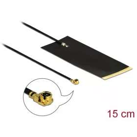   Delock LPWAN antenna MHF  I dugó -2,63 dBi 1,13 15 cm FPC belső öntapadós (12615)