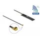 Delock Két sávú WLAN ac/ax/a/b/g/n Antenna MHF  I apa 1,7 - 4,7 dBi PIFA FPC mindenirányú (12628)