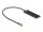 Delock WLAN WiFi 6 802.11 ac/ax/a/h/b/g/n Antenna, RP-SMA csatlakozódugó, 2 - 4 dBi, 15 cm-es NYÁK-lap, belső öntapadós