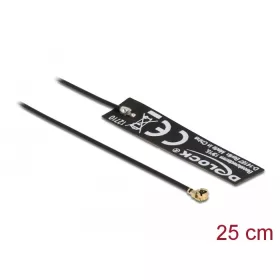   Delock GNSS BEIDOU GALILEO GLONASS GPS L1 L2 L5 antenna MHF  I kompatibilis csatlakozó felülettel 0 (12710)