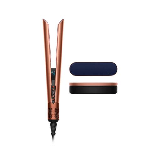 Dyson Airstrait™ (HT01) nedves-száraz hajvasaló (Amber silk/Pink champagne)