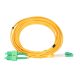 Extralink SC/APC-LC/APC | Patchcord | Single Mode, Duplex, 9/125um, 3mm, 1,5m