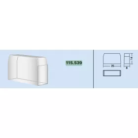Borgato, Biztosítéktartó, Ház, 1 db-os