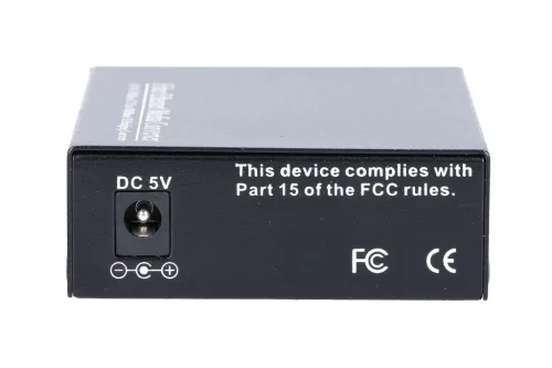 Extralink Sedir | Media converter | 1x SFP, 1x RJ45 1000Mb/s, MC220 replacement