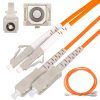 Extralink SC/UPC-LC/UPC | Patchcord | Multimode, OM2, Duplex, 3mm, 3m
