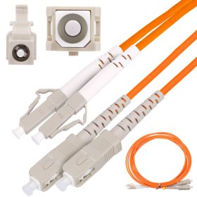   Extralink SC/UPC-LC/UPC | Patchcord | Multimode, OM2, Duplex, 3mm, 3m
