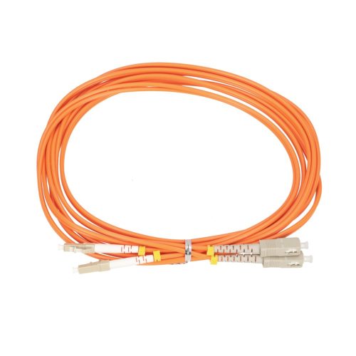 Extralink SC/UPC-LC/UPC | Patchcord | Multimode, OM2, Duplex, 3mm, 3m