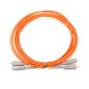 Extralink SC/UPC-SC/UPC | Patchcord | Multi mode, Duplex, 50/125, 3mm, 2m