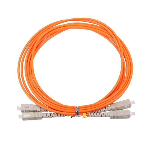 Extralink SC/UPC-SC/UPC | Patchcord | Multi mode, Duplex, 50/125, 3mm, 2m