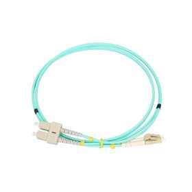   Extralink LC/UPC-SC/UPC | Patchcord | Multi Mode, OM3, Duplex, 3mm, 1m