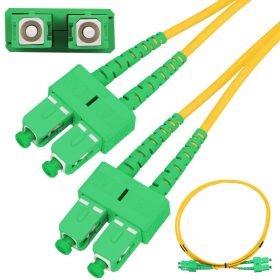   Extralink SC/APC-SC/APC | Patchcord | Single Mode, Duplex, G652D, 3mm, 10m