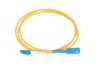 Extralink LC/UPC-SC/UPC | Patchcord | Single Mode, Simplex, G652D, 3mm, 5m