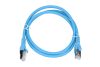 Extralink Kat.6A S/FTP 1m | LAN Patchcord | Copper twisted pair, 10Gbps