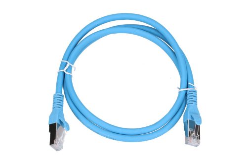 Extralink Kat.6A S/FTP 1m | LAN Patchcord | Copper twisted pair, 10Gbps
